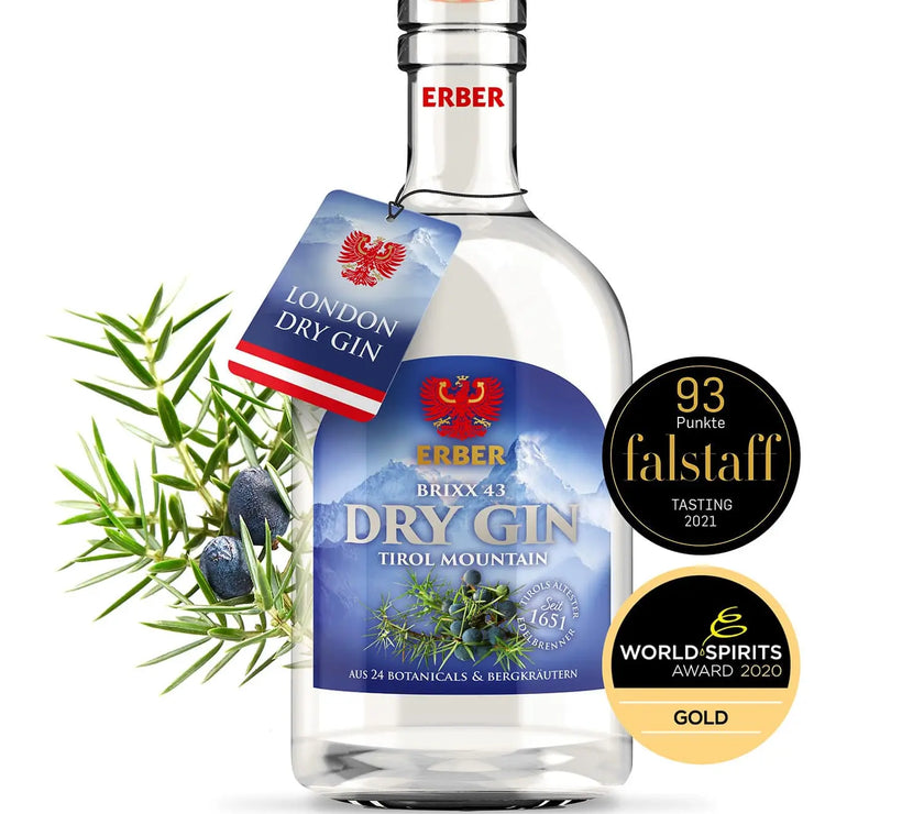 Brixx43 Gin 43% - 500 ml