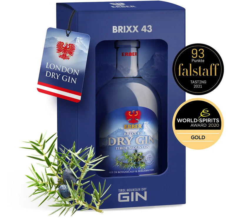 Brixx43 Gin 43% - 500 ml