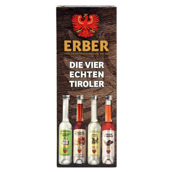 Die vier echten Tiroler - 4 x 4 cl